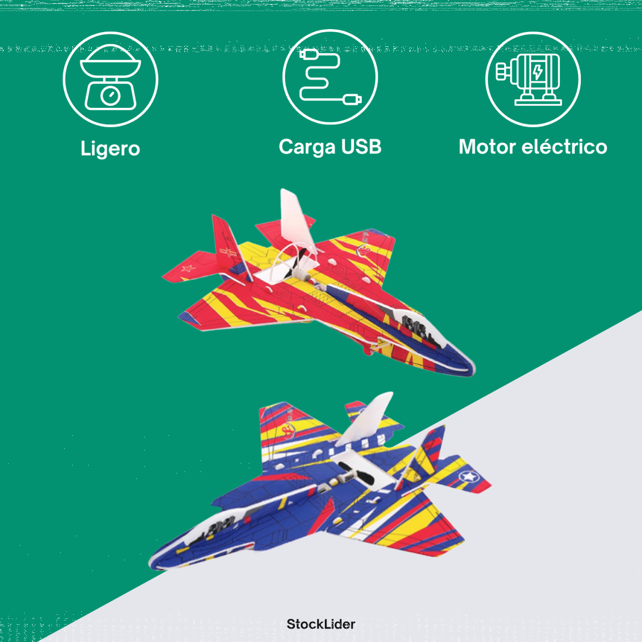 PERFESHOP - Avión con batería ™