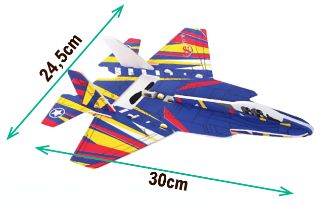 PERFESHOP - Avión con batería ™