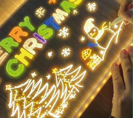 PERFESHO - Pizarra con luz LED 20x30 ™