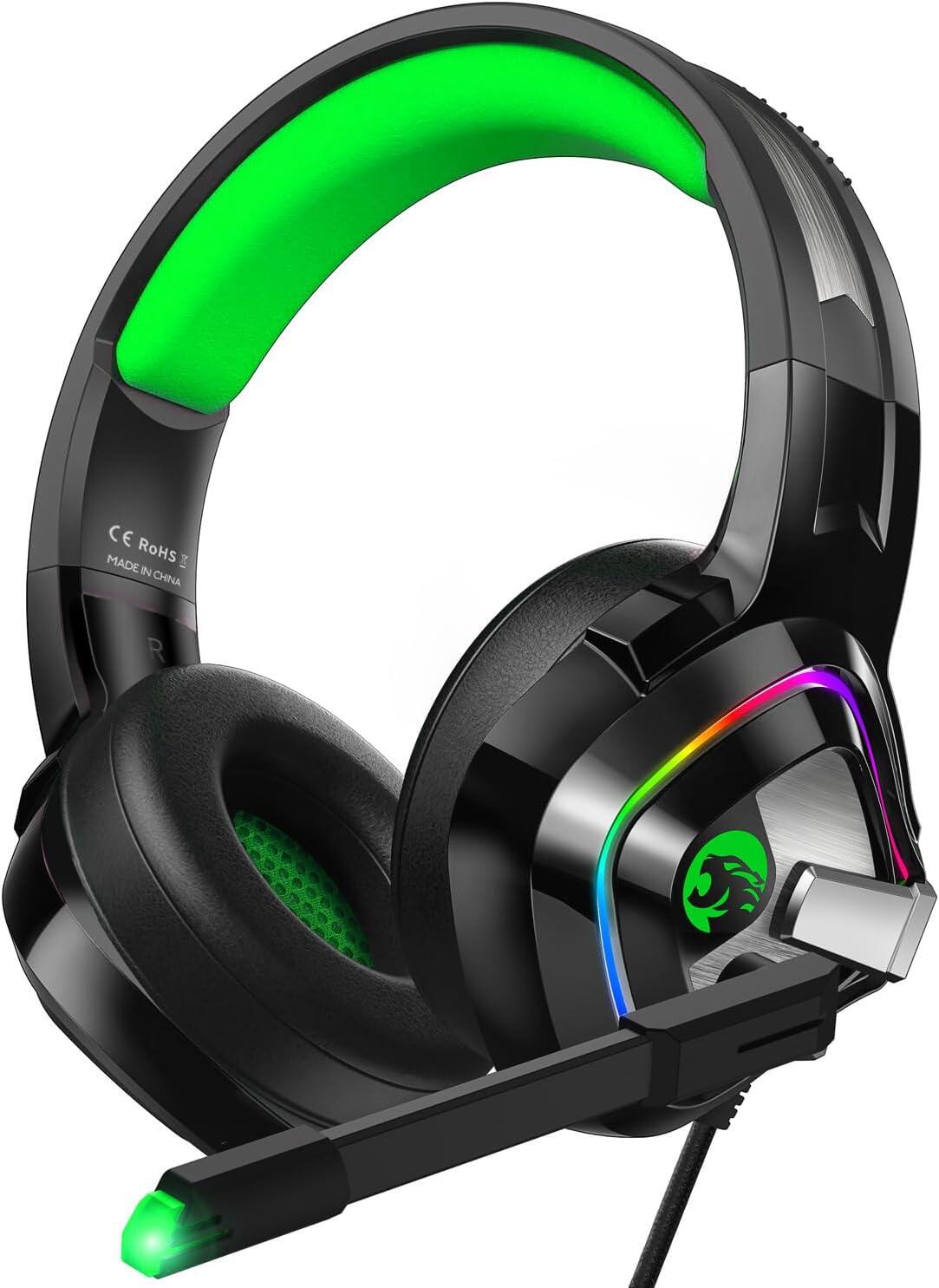 PERFESHOP - Cascos Gaming A66 con Luz RGB ™