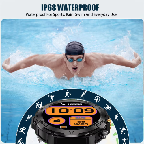 PERFESHOP - Smart Watch Sports Fitness Waterproof Men ™