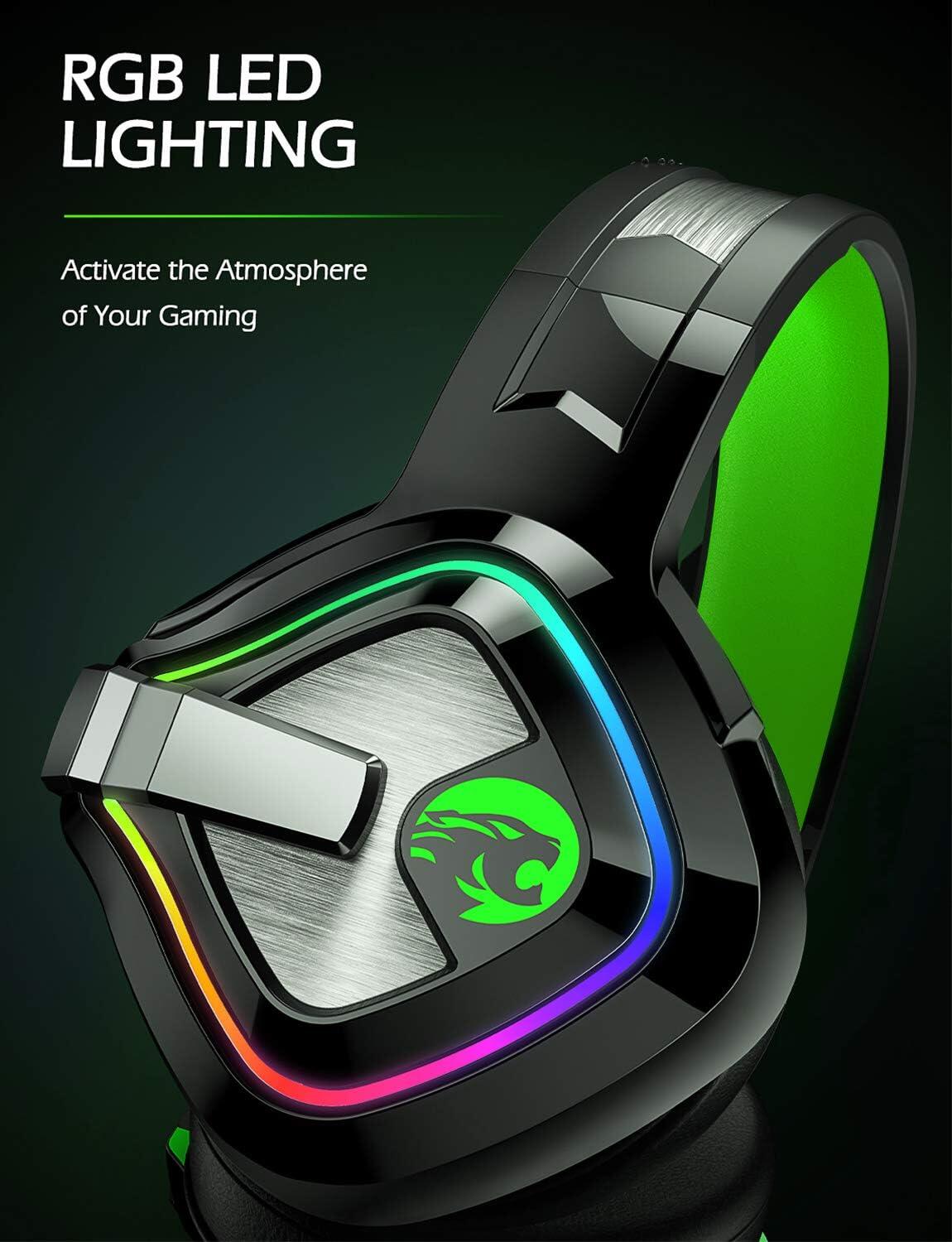 PERFESHOP - Cascos Gaming A66 con Luz RGB ™