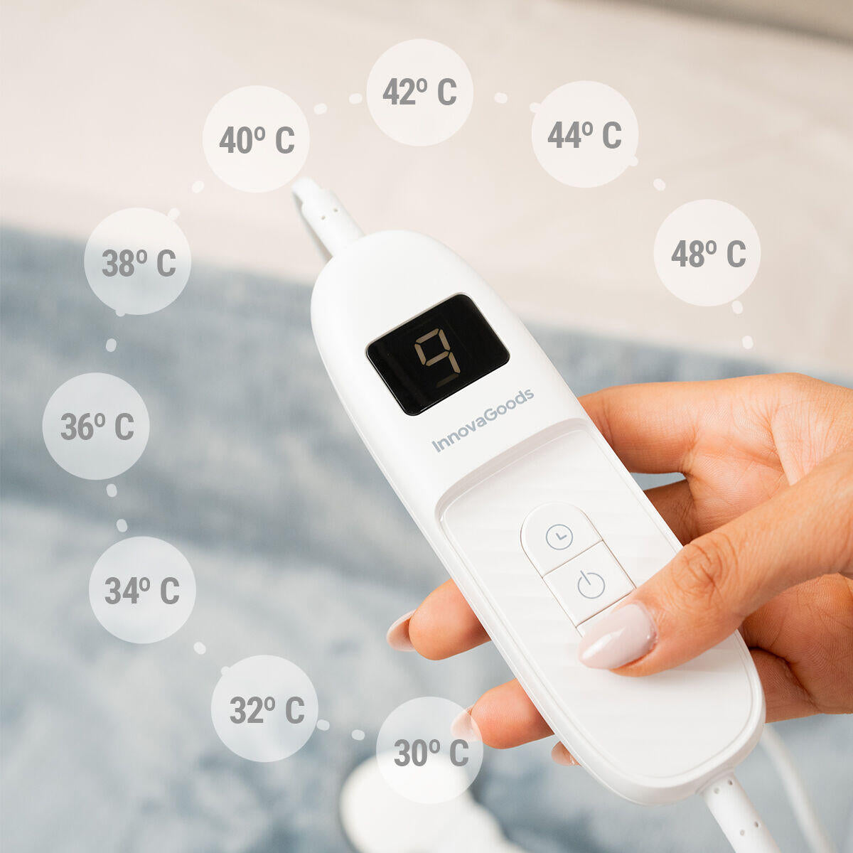 PERFESHOP - Manta Eléctrica Heklet InnovaGoods™