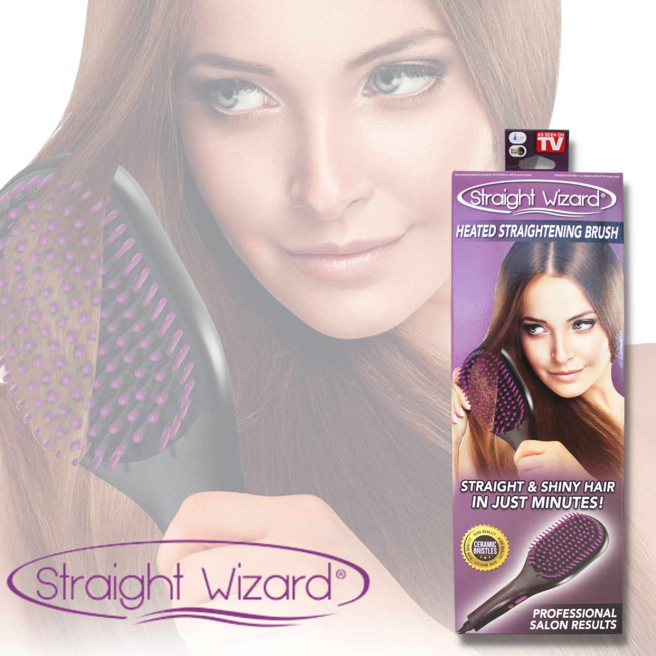 PERFESHOP - Cepillo Alisador Cerámico ™