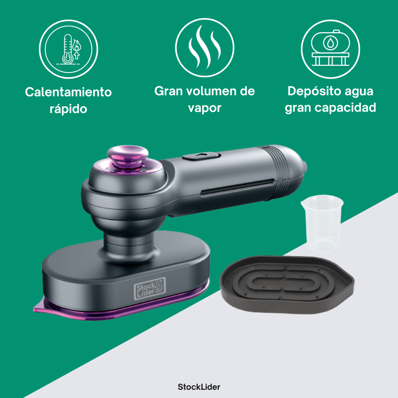 PERFESHOP - Plancha de vapor vertical y horizontal ™