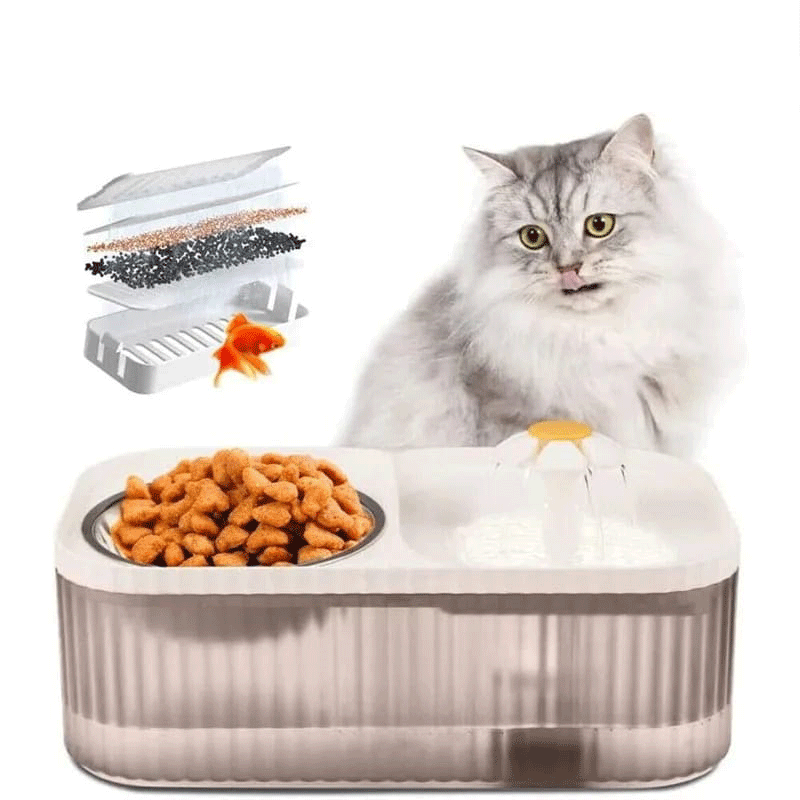 PERFESHOP - Comedero y bebedero de mascotas con fuente™